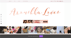 Desktop Screenshot of anoushkaloves.com