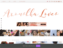 Tablet Screenshot of anoushkaloves.com